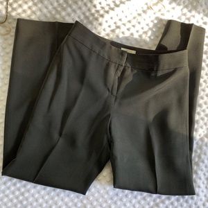 Ann Taylor LOFT Pants Black/gray polka dots, 4P